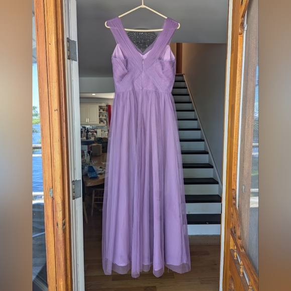 Tully and Chantilly Amethyst Bridesmaids dress - Picture 7 of 12